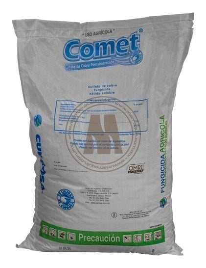 Comet Sulfato De Cobre Pentahidratado 25 Kg Cuprosa Agropecuaria